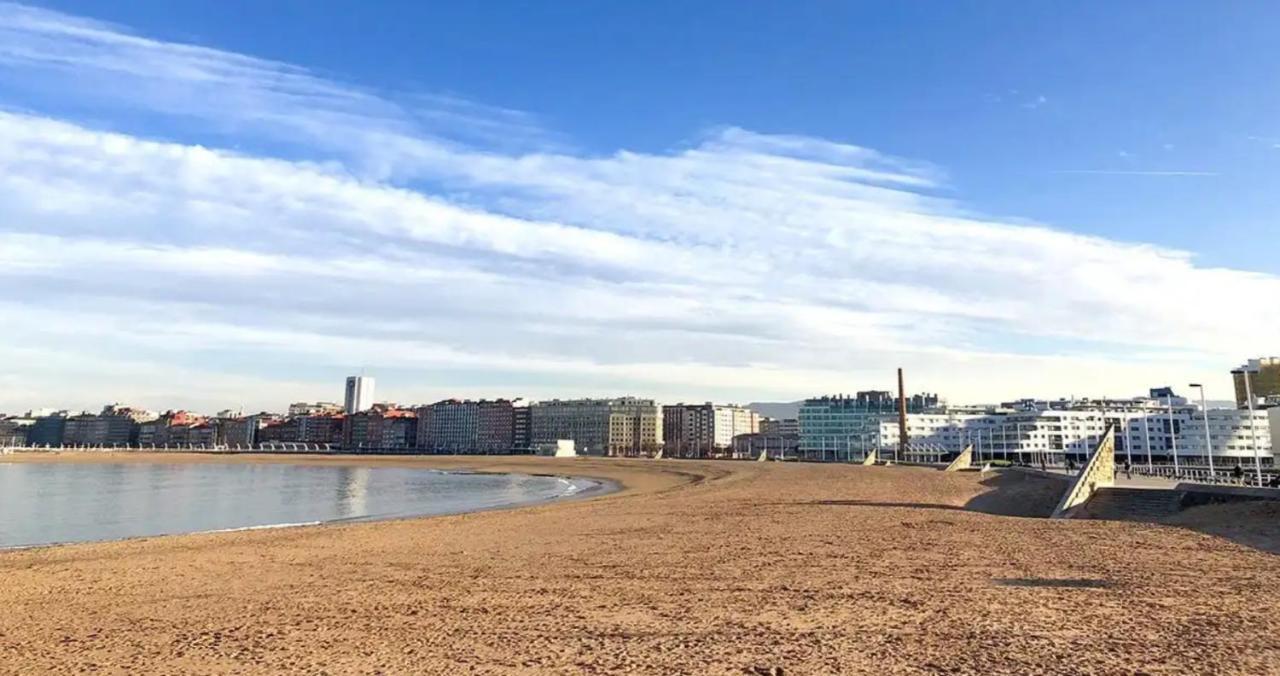 Apto. Vista Playa Poniente Хіхон Екстер'єр фото